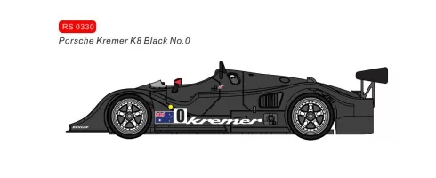 RS0330 Porsche Kremer K8 Black No.0 RS0330 Porsche Kremer K8 Black No.0